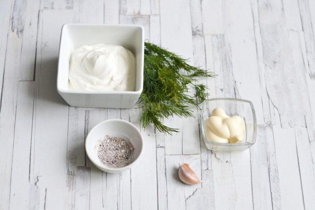 Соус к жареным кабачкам