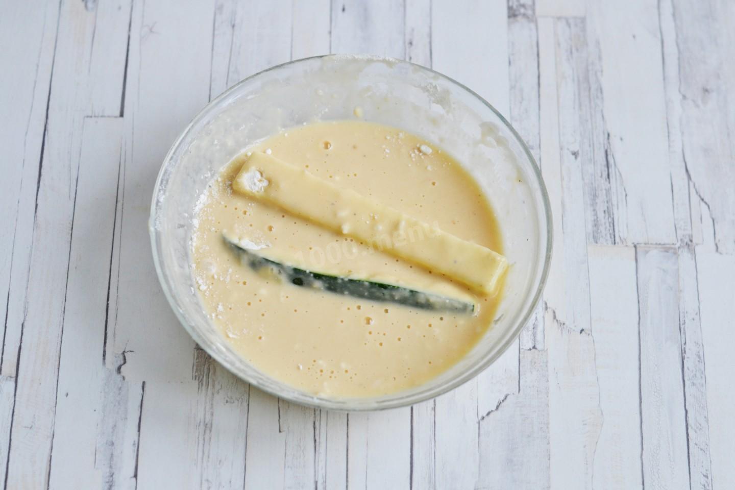 Кабачки в кляре