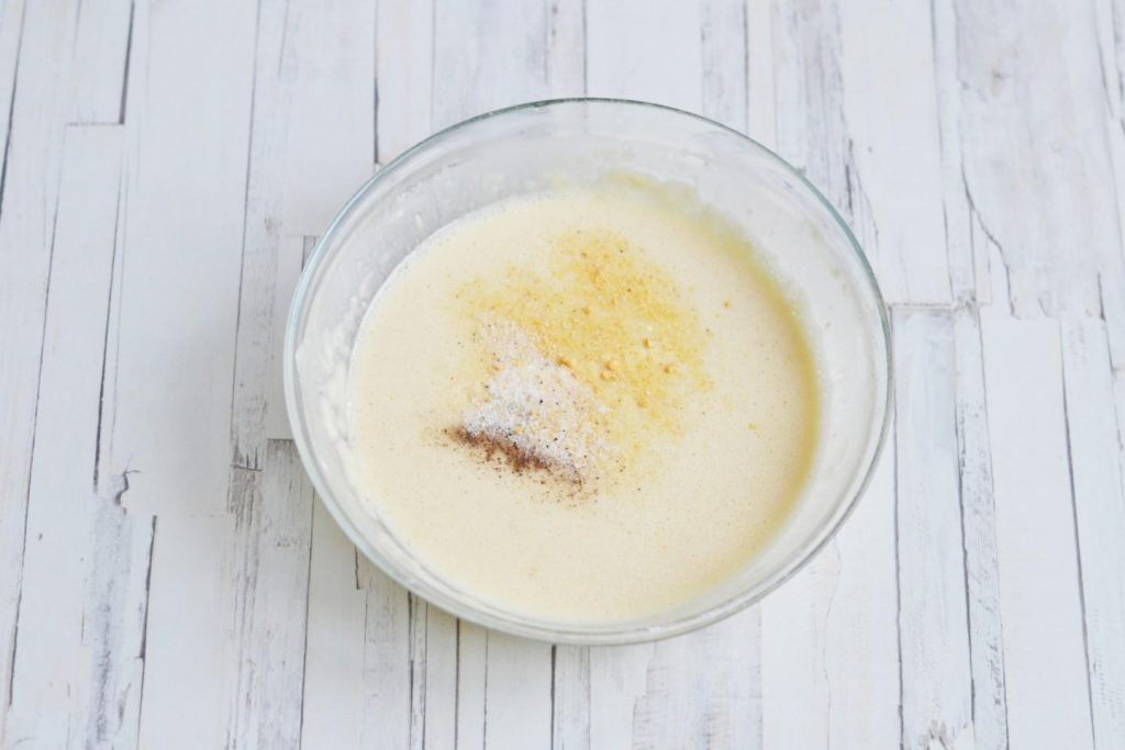 Замес для кляра с приправами